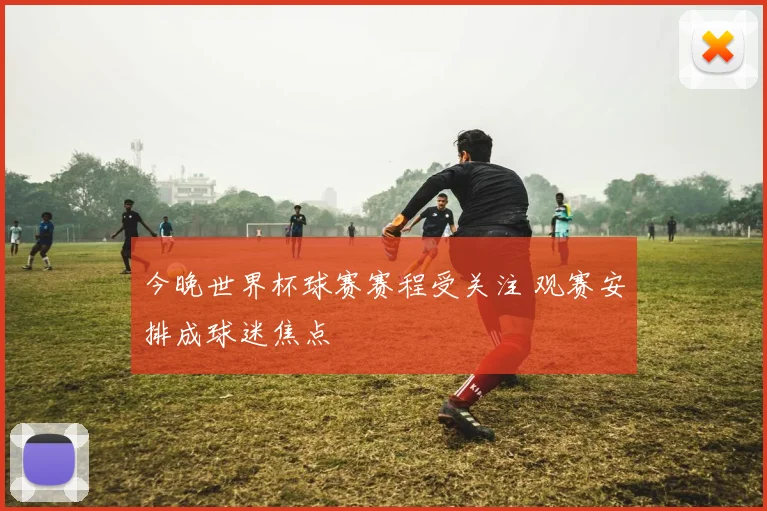 今晚世界杯球赛赛程受关注 观赛安排成球迷焦点